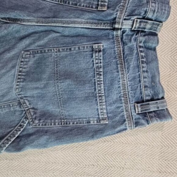 Route 66 Jeans Men's Size 32x34 Light Wash Denim Carpenter Boot Cut 100% Cotton - Picture 13 of 16